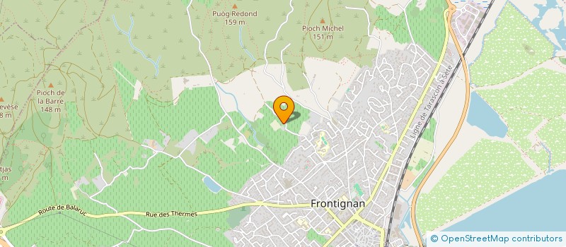localisation de l'entreprise MONSIEUR JEAN-CHRISTOPHE ARNAUD à FRONTIGNAN