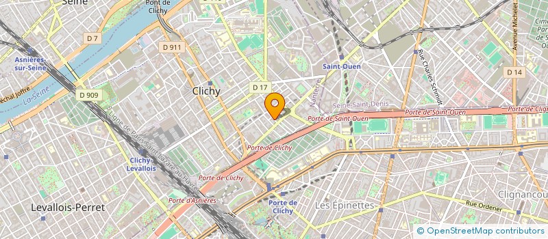 localisation de l'entreprise MONSIEUR JEAN-CHRISTOPHE AVERSO à CLICHY