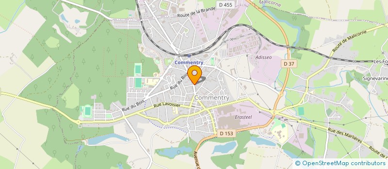localisation de l'entreprise MONSIEUR JEAN-CHRISTOPHE BABOEUF à COMMENTRY