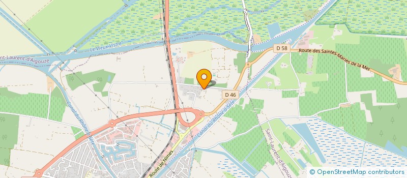 localisation de l'entreprise MONSIEUR JEAN-CHRISTOPHE BAILLE  AIGUES-MORTES