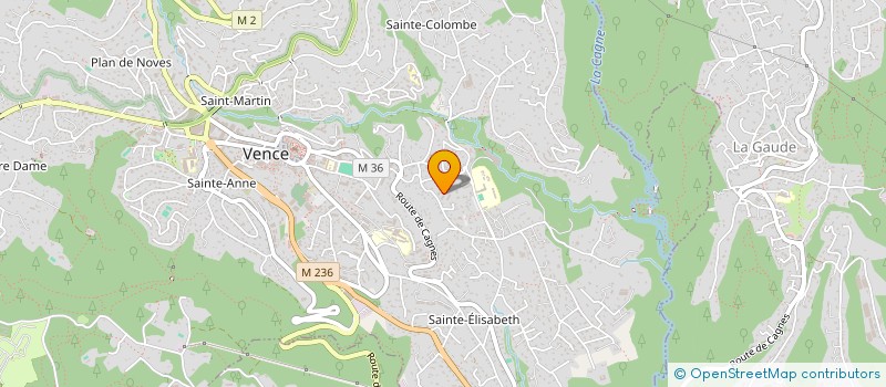 localisation de l'entreprise MONSIEUR JEAN-CHRISTOPHE BARBIER  VENCE