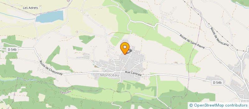 localisation de l'entreprise MONSIEUR JEAN-CHRISTOPHE BARGIN  RUY-MONTCEAU