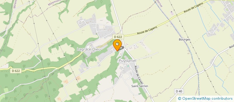 localisation de l'entreprise MONSIEUR JEAN CHRISTOPHE BARREY  PUYDANIEL