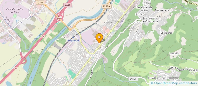 localisation de l'entreprise MONSIEUR JEAN-CHRISTOPHE BELLEMIN  FROGES