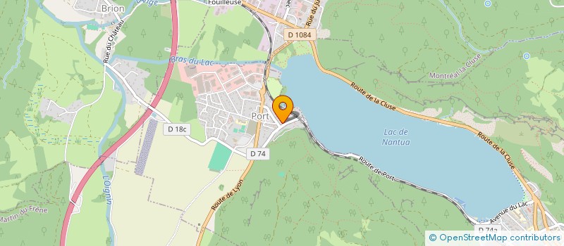 localisation de l'entreprise MONSIEUR JEAN-CHRISTOPHE BERTHET BONDET  PORT