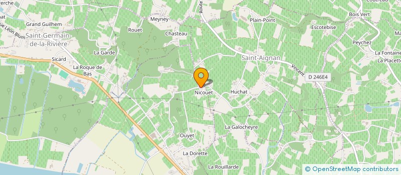 localisation de l'entreprise MONSIEUR JEAN CHRISTOPHE BERTRAND  LA RIVIERE