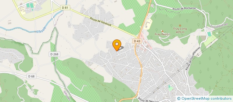 localisation de l'entreprise MONSIEUR JEAN CHRISTOPHE BIENIAS à ROCBARON