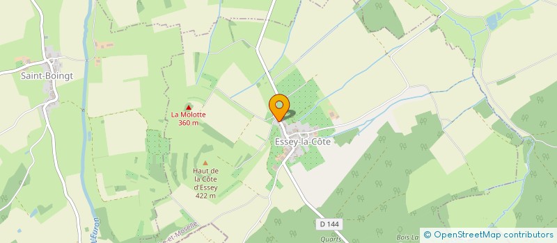 localisation de l'entreprise MONSIEUR JEAN CHRISTOPHE BIEUX  ESSEY-LA-COTE