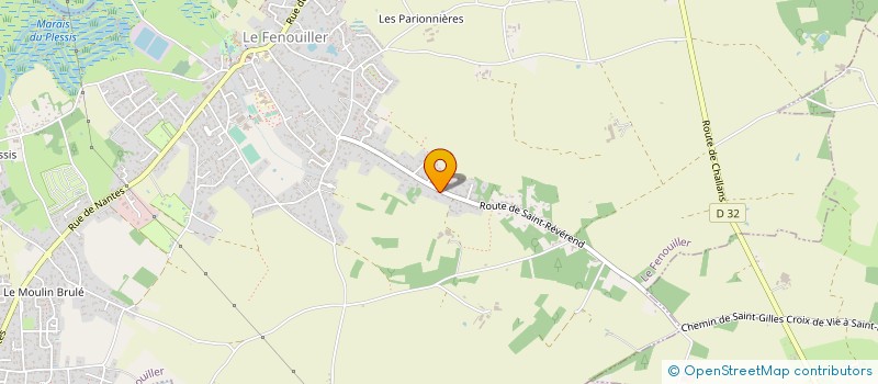 localisation de l'entreprise MONSIEUR JEAN CHRISTOPHE BIOGEAUD  LE FENOUILLER