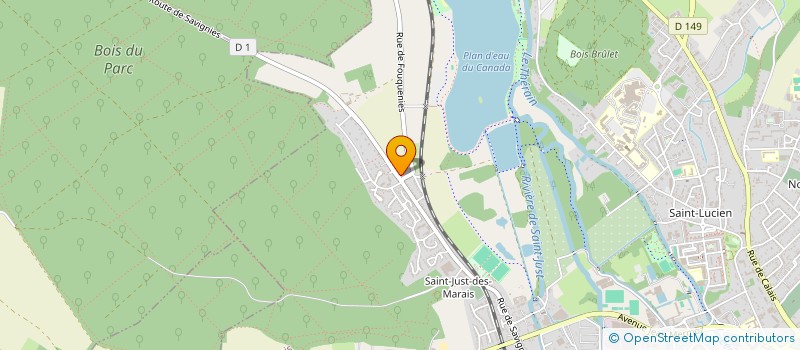 localisation de l'entreprise MONSIEUR JEAN-CHRISTOPHE BOCQUET  BEAUVAIS