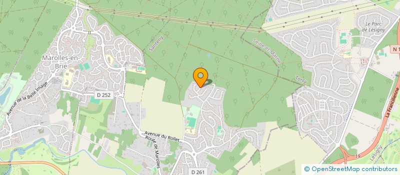 localisation de l'entreprise MONSIEUR JEAN-CHRISTOPHE BODIN  SANTENY