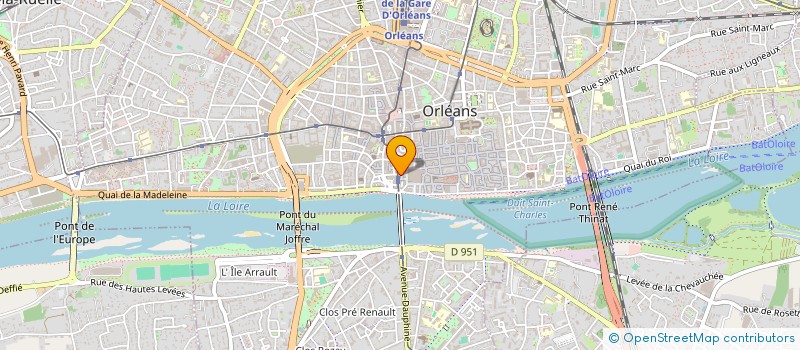 localisation de l'entreprise MONSIEUR JEAN-CHRISTOPHE BOIN à ORLEANS