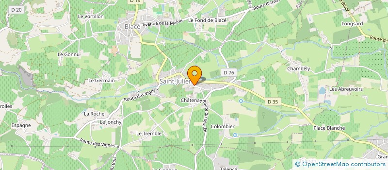 localisation de l'entreprise MONSIEUR JEAN-CHRISTOPHE BOLAC à PORTE-DES-PIERRES-DOREES
