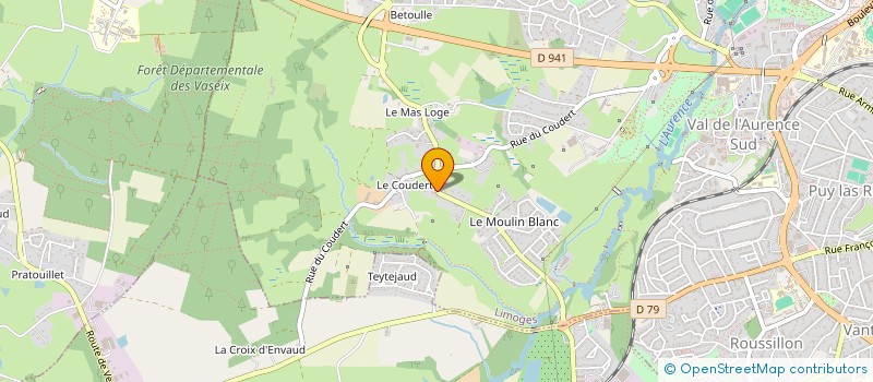 localisation de l'entreprise MONSIEUR JEAN-CHRISTOPHE BOURDIN à LIMOGES