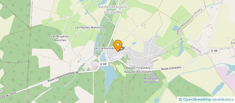 localisation de l'entreprise MONSIEUR JEAN-CHRISTOPHE BOURLIER à LORRIS