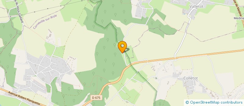 localisation de l'entreprise MONSIEUR JEAN-CHRISTOPHE BREVOT  CORNEVILLE-SUR-RISLE