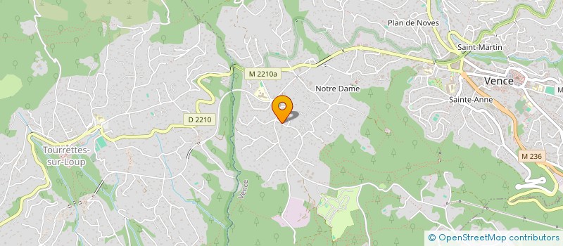 localisation de l'entreprise MONSIEUR JEAN-CHRISTOPHE CARLI  VENCE