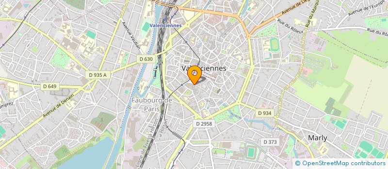 localisation de l'entreprise MONSIEUR JEAN-CHRISTOPHE CARTIER  VALENCIENNES