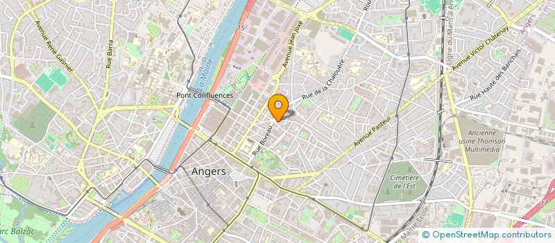 localisation de l'entreprise MONSIEUR JEAN-CHRISTOPHE CASADEMONT  ANGERS