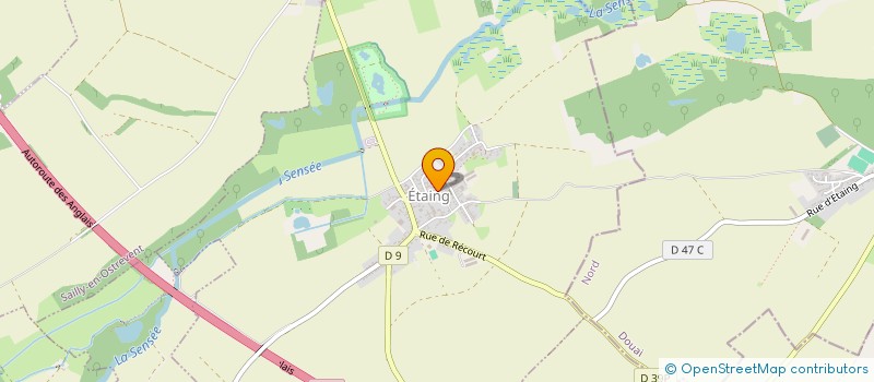 localisation de l'entreprise MONSIEUR JEAN-CHRISTOPHE CAULIEZ  ETAING