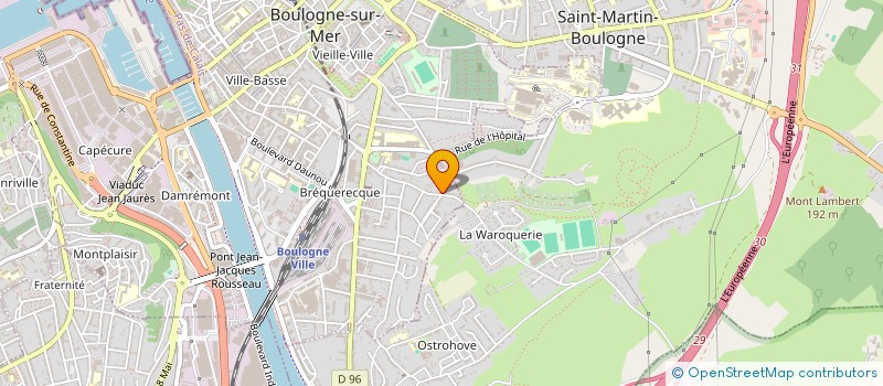 localisation de l'entreprise MONSIEUR JEAN-CHRISTOPHE CAUX  SAINT-MARTIN-BOULOGNE