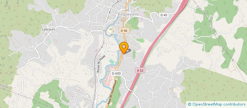 localisation de l'entreprise MONSIEUR JEAN-CHRISTOPHE CAZZULO  ROQUEVAIRE