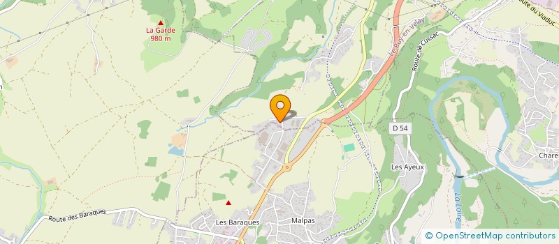 localisation de l'entreprise MONSIEUR JEAN-CHRISTOPHE CHASSIN  ESPALY-SAINT-MARCEL