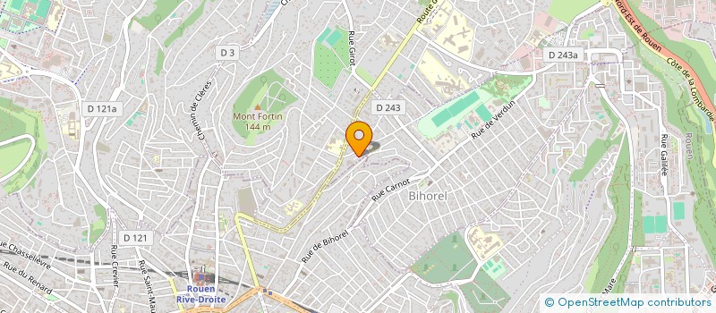 localisation de l'entreprise MONSIEUR JEAN-CHRISTOPHE CHATELAIN à BIHOREL