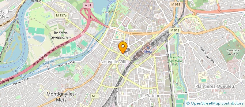 localisation de l'entreprise MONSIEUR JEAN-CHRISTOPHE CLARENN  METZ