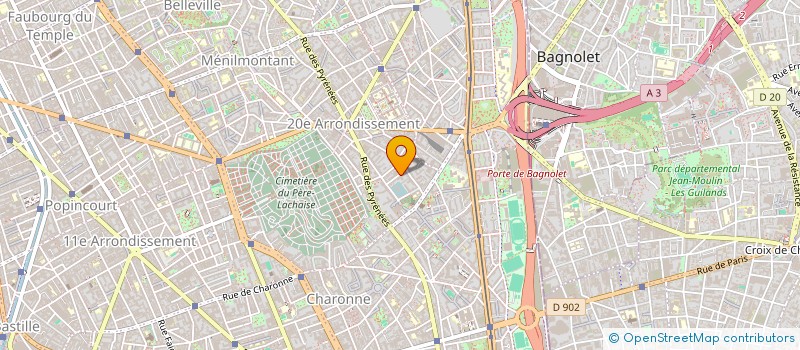 localisation de l'entreprise MONSIEUR JEAN-CHRISTOPHE CLEMENT  PARIS