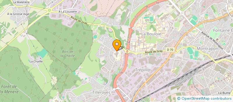 localisation de l'entreprise MONSIEUR JEAN-CHRISTOPHE CLEMENT à BESANCON