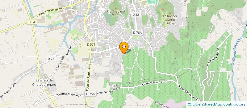 localisation de l'entreprise MONSIEUR JEAN-CHRISTOPHE CLERICO  CHATEAURENARD