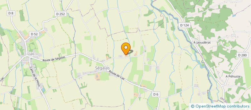 localisation de l'entreprise MONSIEUR JEAN-CHRISTOPHE COLAS  SEGALAS