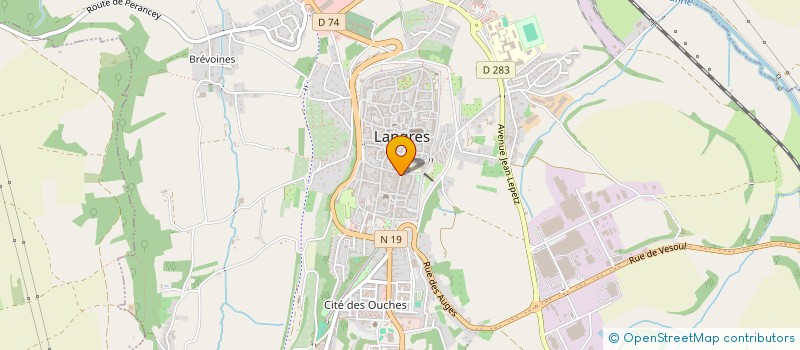 localisation de l'entreprise MONSIEUR JEAN CHRISTOPHE CONTAL à LANGRES