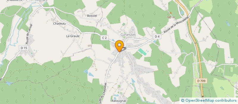 localisation de l'entreprise MONSIEUR JEAN-CHRISTOPHE CORBELETTA  GINESTET