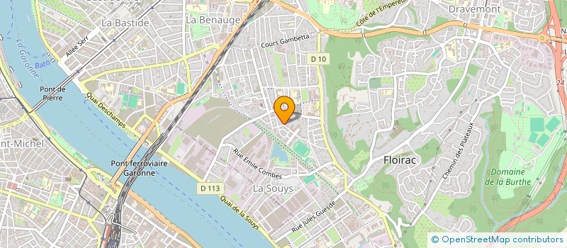 localisation de l'entreprise MONSIEUR JEAN-CHRISTOPHE CORDERO  FLOIRAC