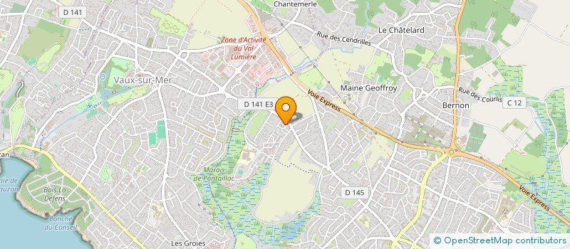 localisation de l'entreprise MONSIEUR JEAN-CHRISTOPHE COUSSOT  ROYAN