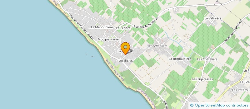 localisation de l'entreprise MONSIEUR JEAN-CHRISTOPHE DANTON  SAINT-PIERRE-D'OLERON