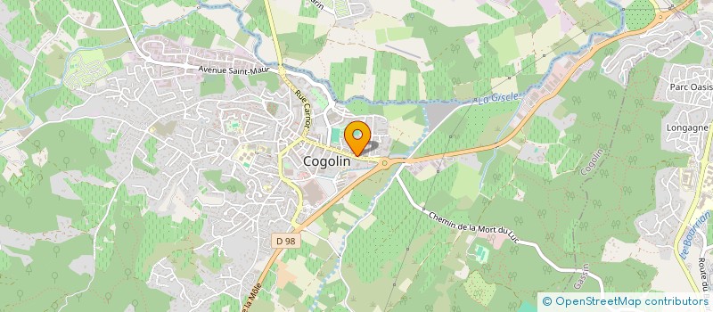 localisation de l'entreprise MONSIEUR JEAN-CHRISTOPHE DARLIN à COGOLIN