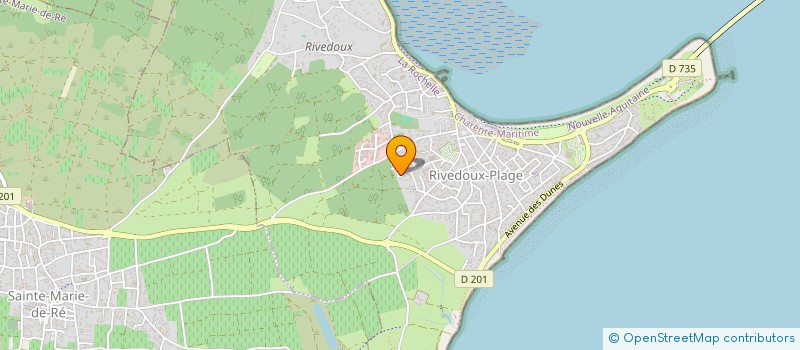 localisation de l'entreprise MONSIEUR JEAN-CHRISTOPHE DAUL  RIVEDOUX-PLAGE