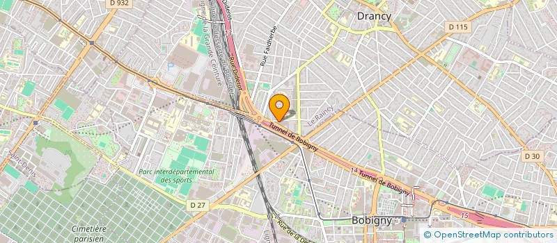 localisation de l'entreprise MONSIEUR JEAN-CHRISTOPHE DAUMAS  DRANCY