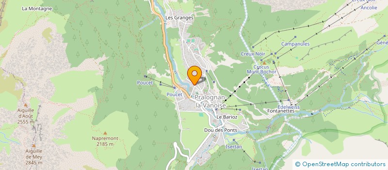 localisation de l'entreprise MONSIEUR JEAN-CHRISTOPHE DE LEYMARIE à PRALOGNAN-LA-VANOISE