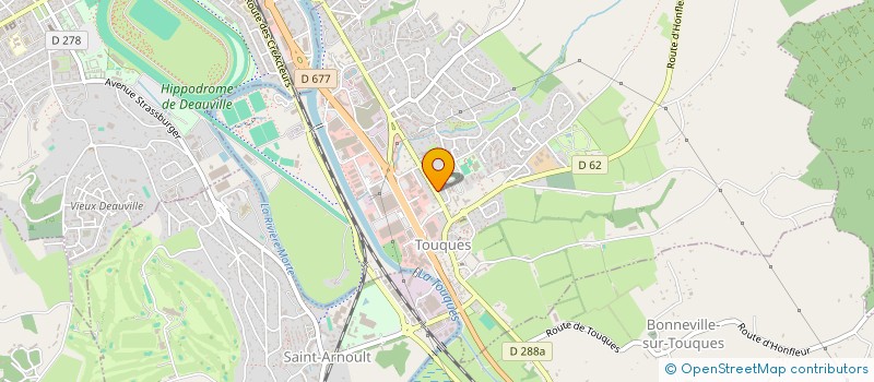 localisation de l'entreprise MONSIEUR JEAN-CHRISTOPHE DELAUNAY à TOUQUES