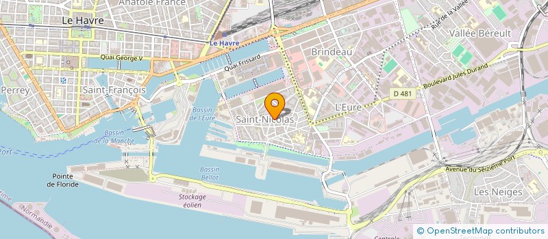 localisation de l'entreprise MONSIEUR JEAN-CHRISTOPHE DELEDALLE  LE HAVRE