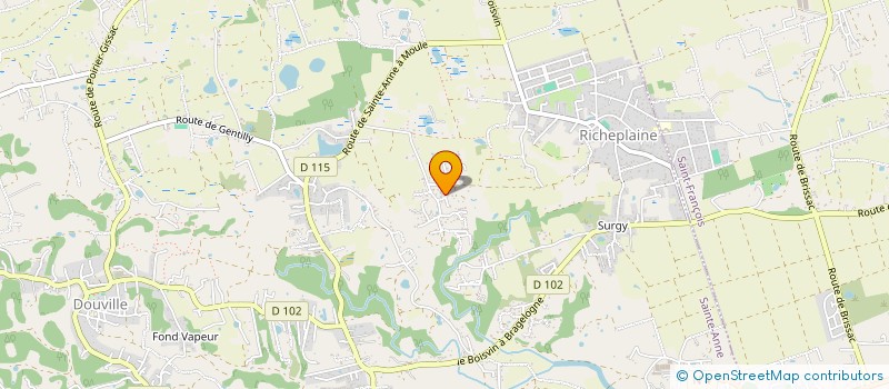 localisation de l'entreprise MONSIEUR JEAN-CHRISTOPHE DELEVAUX  VOLLORE-MONTAGNE