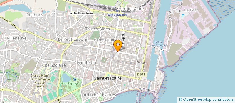 localisation de l'entreprise MONSIEUR JEAN CHRISTOPHE DENIAUD à SAINT-NAZAIRE