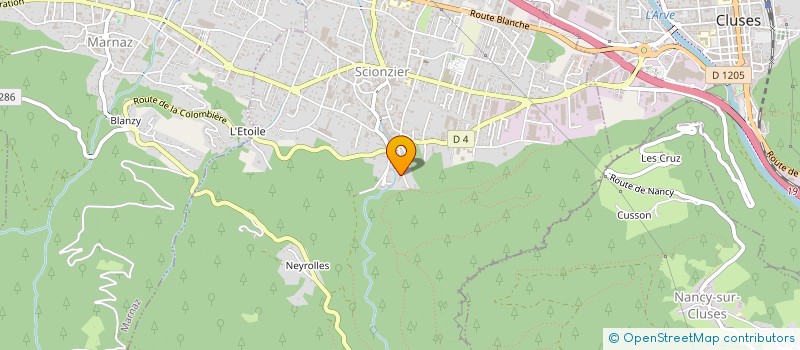 localisation de l'entreprise MONSIEUR JEAN-CHRISTOPHE DESCHAMPS à SCIONZIER
