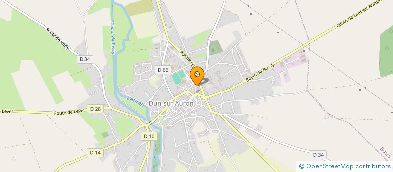 localisation de l'entreprise MONSIEUR JEAN-CHRISTOPHE DESERT  DUN-SUR-AURON