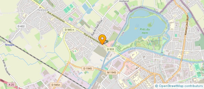 localisation de l'entreprise MONSIEUR JEAN-CHRISTOPHE DESPLANQUES  NIEPPE