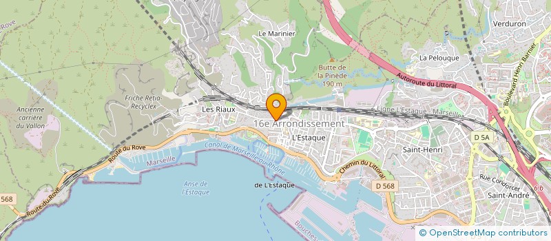 localisation de l'entreprise MONSIEUR JEAN-CHRISTOPHE DETOUR à MARSEILLE